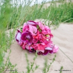 bruidsboeket fuchsiaroze calla vanda DenHaag fotograaf bruidsboeket fuchsiaroze calla vanda DenHaag fotograaf