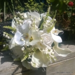 bruidsboeket zijde calla roos lelietje-van-dalen bruidsboeket zijde calla roos lelietje-van-dalen